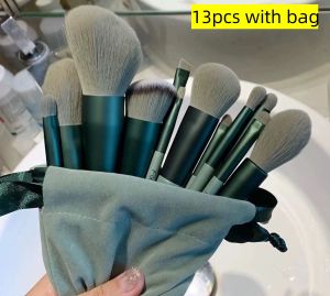 Top Shop 13-Piece Soft Makeup Brush Set For Natural Non-Sticky Application