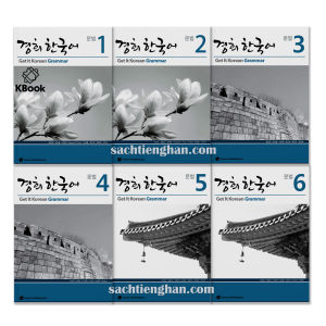 [Bản màu đẹp] GT Kyung Hee Grammar 1-6 - 경희 한국어 문법 1-6