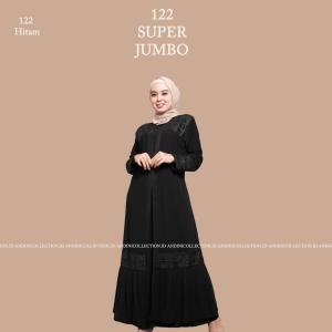 Gamis Abaya Turki EKSTRA JUMBO Amarta 122  Jersey bordir payet Terbaru Andinicollection