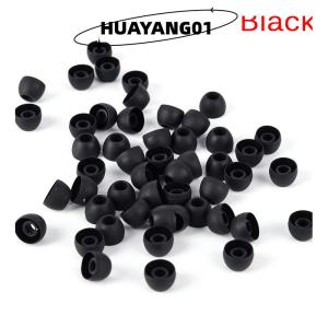 HUAYANG01 [2023 new HOT FASHION] 50PCS Earbud Headphone Soft Silicone In Ear Buds Tip Cover Replacement