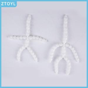 ZTOYL 20/15CM Doll Skeleton Plush Toy DIY Socket Flexible Armature Doll Parts