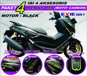 PAKET BODY PROTECTOR YAMAHA NMAX 155 - AKSESORIS CARBON NMAX