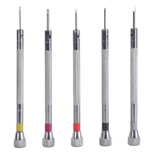 0.8-1.6mm Multiple Size Precise Watch Repair Screwdriver Set For Home DIYer Projects And Professional Clock Maintenance