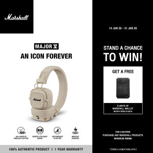 [OFFICIAL] Marshall Major V Cream - 1 year warranty + Free shipping (Wireless bluetooth headphone)