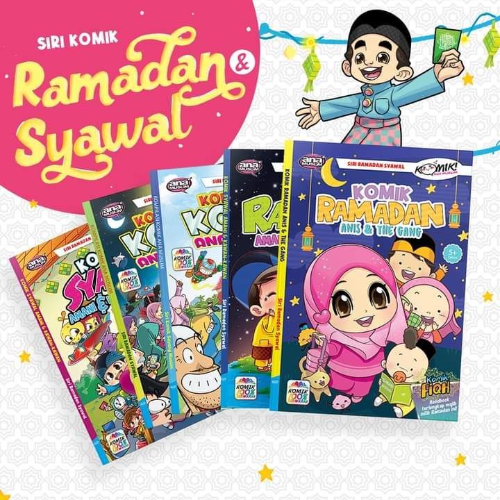 SIRI KOMIK RAMADAN SYAWAL | Puasa Raya | Amani | Anis | Komik Fiqh ...