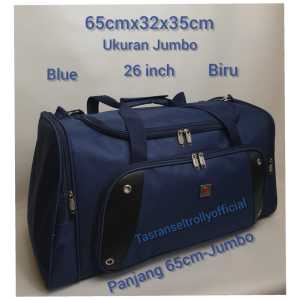 Tas Pakaian Travel Bag Polo Interclub 65cmx32x35cm ukuran Jumbo .