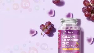 [READY STOCK] Totaria Calcium Magnesium Zinc Gummies 1200mg 19-in-1 - Sugar-Free Supplement with Vitamin D3 K2 Glucosamine & Elderberry for Bone & Joint Support - Vegan 60 Gummies