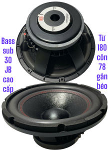 Loa bass sub 30 JB gân cao su màng nhựa uy lực từ 180 côn 78 - giá 1 cái