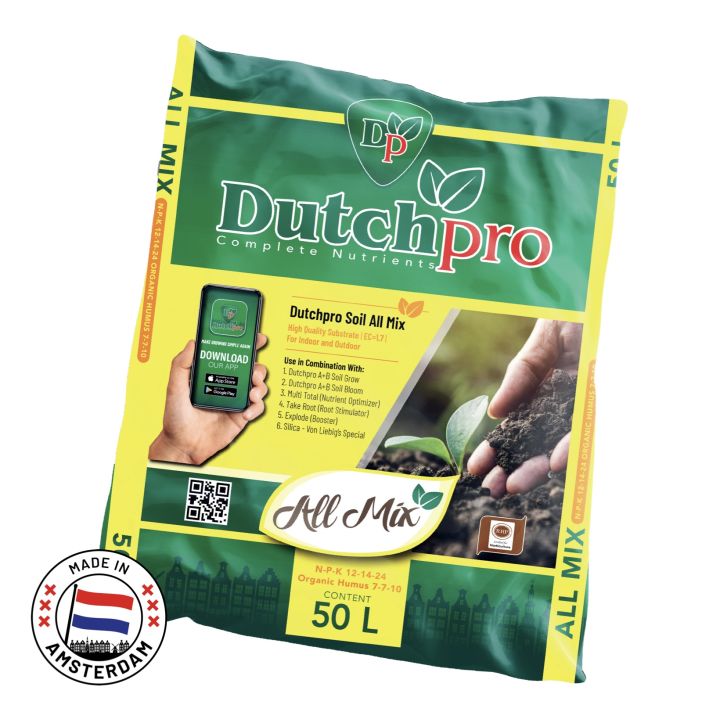 50ลิตร Dutchpro Soil All Mix ดินปลูกพืช สูตรออลมิกศ์ | Lazada.co.th