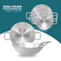 Kuali Masak Wajan Penggorengan Cekung Tebal Termurah Diameter 10 12 14cm. 