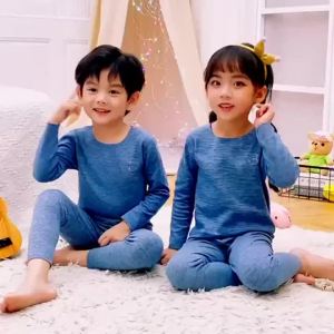 Autumn Baby Kids Thermal Underwear Children Clothing Sets Seamless Sleepwear for Boys Girls Pajamas Sets Winter Teens Clothes2026
