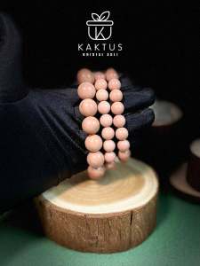 Kaktus Crystal Peachy Agate Crystal Bracelet
