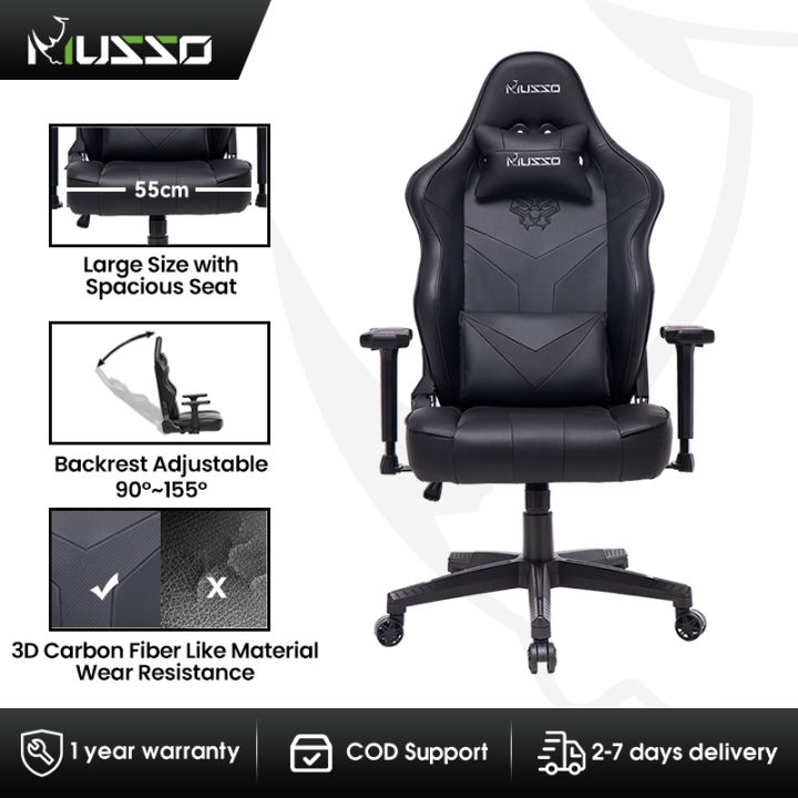 MUSSO 249C Panther series Gaming Chair with Panther Embroidery