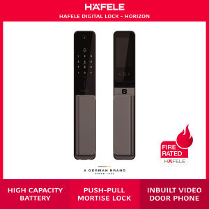 Hafele Horizon Smart WIFI Digital Door Lock (Free Installation) - Face Recognition Video Doorbell & 2+1 Y Warranty