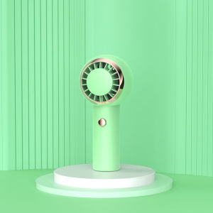 Justliving 1 chiếc quạt di động Pin Lithium Ion gió cao có thể điều chỉnh mức 3 pin Lithium quạt nhỏ Quạt di động sạc USB mềm và thiết kế dễ thương nhỏ gọn Quạt di động mini cầm tay nhỏ gọn