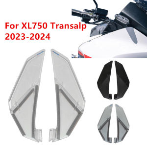 Motorbike For Honda XL 750 XL750 Transalp 2023 2024 Front Windshield Wind deflectors Side Spoiler Windscreen