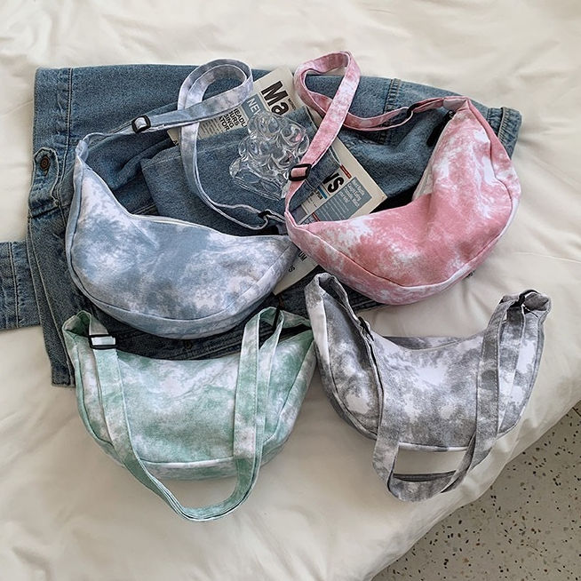 Tie dye cross hot sale body bag