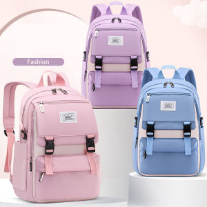 Kids School Bag Fashion Boy Girls Backpack Waterproof Lightweight Large Capacity Primary Schoolbag for Students
