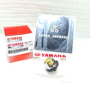 THERMOSTAT TERMOSTAT YAMAHA VIXION OLD VIXION NEW MX NEW MX OLD MX KING R15 X XABRE XSR 3C1-12411-00 ORIGINAL ASLI YAMAHA BARU