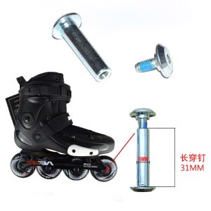 4pcs Baut As Sepatu Roda Anak Baut Inline Skate As Pendek 6X30MM