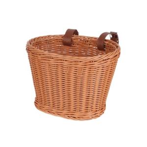 Water Resistant Bicycles Basket Hand Handwoven Children Bicycles Basket for Boy Girl Bicycles