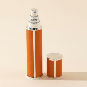YYLINGX PU Leather Perfume Bottle 10ml Empty Spray Bottle Fashion Leak-proof Parfume Bottle for Woman