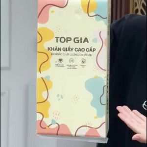 [SIÊU TO CAO CẤP] Giấy vệ sinh treo tường TopGia thùng 10 12 8 6 bịch đa sắc combo tiết kiệm 1280 tờ