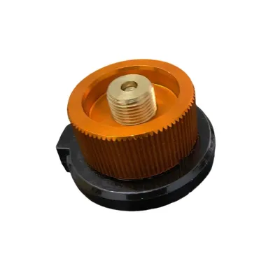 อะแดปเตอร์หัวแปลงแก๊สกระป๋อง หัวเตาปิคนิค หัวเชื่อมต่อเตาพกพา Adapter Connector สำหรับแคมป์ปิ้ง G3641