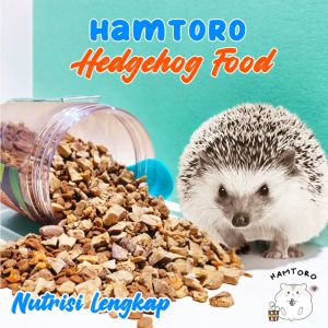 Hamtoro Hedgehog Food Makanan Landak Mini Premium Daging dan Buah Asli