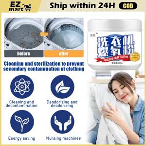 Active Oxygen Agent Natural Foaming Cleaner Powerful Washing Machine Slot Powder Stain Remover Powder