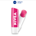 NIVEA Lip Care Caring Lip Balm - Watermelon Shine (4.8g) / Lip Balm / Colored Lip Balm, Tinted Lip Balm, Watermelon. 