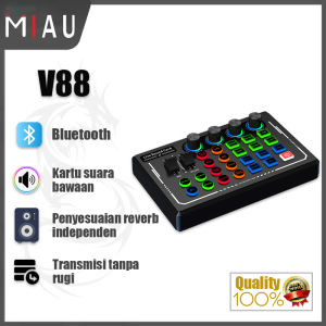 Sound Card V88 Bluetooth Universal dengan Reverb Independen dan Transmisi Tanpa Kabel - Plug Type C