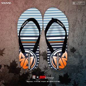 SV7N 0140 Sandal Jepit Pria Dewasa UK 36-43 Dan Anak anak UK 26-35 Sandal Distro Printing Sendal Pria Sehari hari