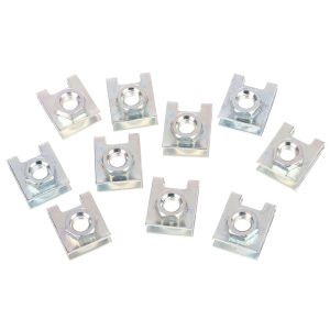 438178 ZXC 10pcs Automotive Car License Plate Fasteners 6mm Screw Fixed Clips