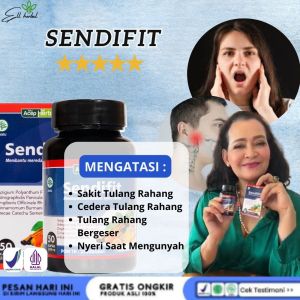 Obat Sakit Tulang Rahang Cedera Tulang RahangTulang Rahang Bergeser Nyeri Saat Mengunyah - SENDIFIT ASLI