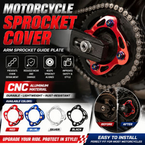 CNC Aluminum Sprocket Guide Plate for Yamaha Sniper 135/150/155 – Motorcycle Chain Protection