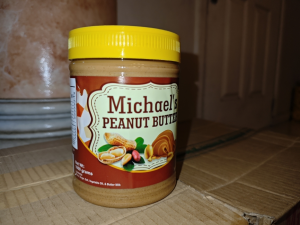 Authentic Michaels Peanut Butter - 1000g(1KG) Pure & Creamy Natural Homemade Protein Spread