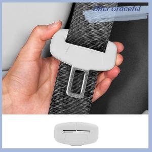 Ditur 2Pcs Seat Belt Buckle Cover Anti-Scratch Rubber Car Seat Buckle Protector Clip Protection Cover Universal For SUV Sedan