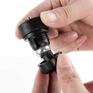 Phổ 17 Mét đực sang cái đầu bi Adapter khớp tròn mở rộng cho giá đỡ điện thoại Tripod phát trực tiếp phụ kiện