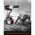 Impek Pembuka Baut Motor Impact Wrench Cordless High Torsi Brushless Impact Baterai 21V/Impact Full Set Murah/Bor Impact Pembuka Baut/Impek Pembuka Baut Mobil/Impek Murah Promo/Impack Murah Berkualitas Impact Wrench Multi Fungsi Mesin Bor Cordless. 