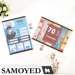 Pigura / Frame / Bingkai Poster / Brosur Akrilik Magnet Tempel Dinding / Magnetic Acrylic Display Board / Sign Holder Samoyed ADSB-W6 A3