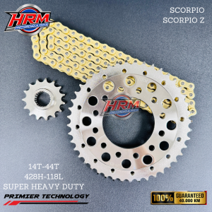 GEAR SET GIR SET RACING SCORPIO Z 44T SILVER GOLD