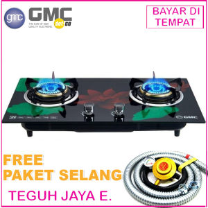 KOMPOR GAS KACA TANAM GMC 621 - Bisa Ditanam & Biasa