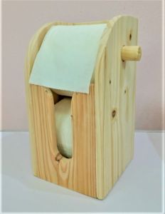 กล่องทิชชู่ ใส่ได้ 2ม้วน  L13*W14* H25 cm...