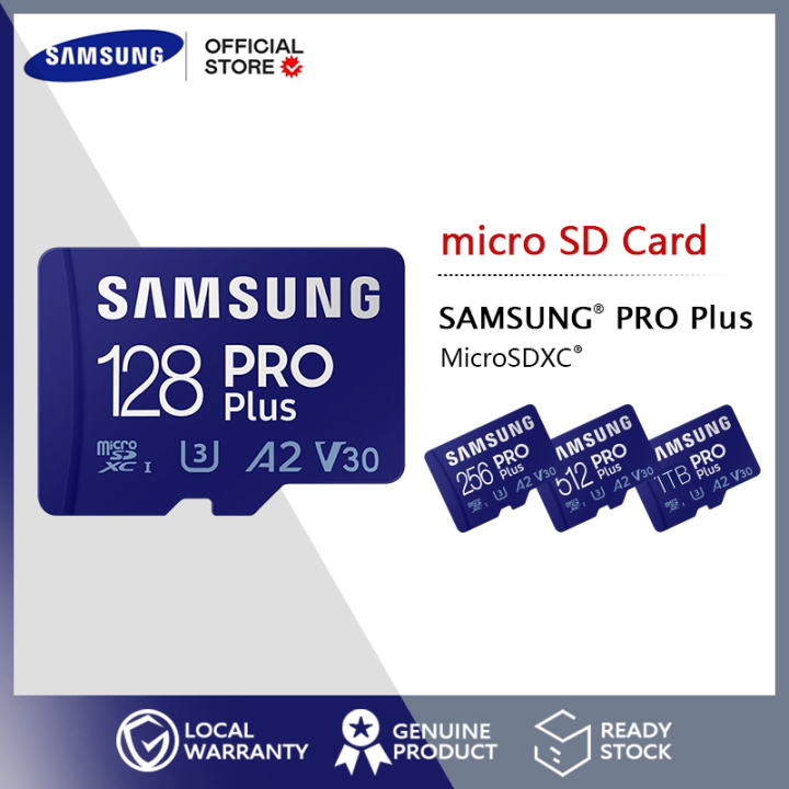 100 original Samsung PRO Plus 128GB 256GB 512GB 1TB Micro SD Card UHS