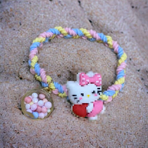 Gratis Semua - Ikat Rambut Sanrio / Ikat Rambut Anak Kepang Elastis / Gelang Karet Rambut Aesthetic / Kunciran Rambut Fashion Korea
