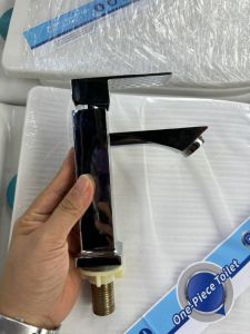 Vòi Rửa Mặt LavaboVòi Lavabo Rửa Mặt Lạnh vòi đồng thau mạ crom 5 lớp dày
