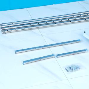 Toilet Bathroom Rack Toilet Rack Washing Machine Rack Storage Above Washing Machine Shelf Rack Stainless steel washing machine multi-layer rack above toilet