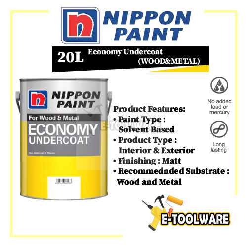 20L Nippon Paint Economy Undercoat | Lazada