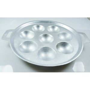 Khuôn bánh khọt chống dính 8 lỗ chất dày cao cấp kèm nắp chất liệu gang cao cấp – Gia dụng NARI